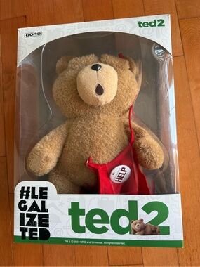 Popmart Ted2-ted Action Plush Figure